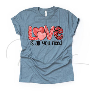 Camiseta de Lona Ecológica con Diseño Moderno 2026 para el Día de San Valentín, Estampada, de Secado Rápido y Transpirable para Mujer - Product Image 2