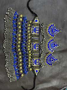 Haute qualité mariée Afghani Vintage ensembles de bijoux Style afghan Tribal Kuchi à la main couleur dorée ensemble de bijoux confortable - Product Image 2