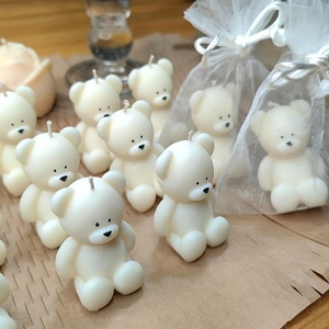 Molde de silicona con forma de oso para velas, molde de oso, molde de silicona de animal de dibujos animados para decoración del hogar - Product Image 6