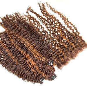 Productos más vendidos en nuestra fábrica Extensiones de cabello rizado birmano Cabello humano vietnamita - Product Image 4