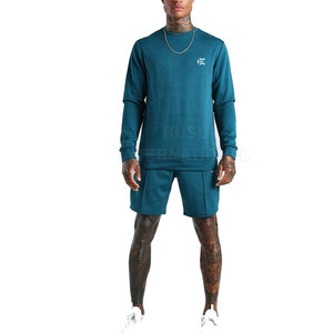 Ensemble d'été personnalisé pour homme 2024, en polyester/coton molletonné, grande taille, survêtement décontracté d'hiver, séchage rapide, respirant, léger - Product Image 1