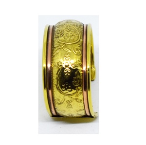 New Year 1996 Solid Dubai wedding brass bangle <b>Bracelet</b> Cuff for Ladies Delicacy and Attractive Handmade Jewelry Made in India - Product Image 6