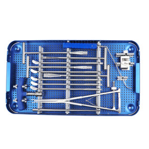 Conjuntos de instrumentos de cirugía vertebral de acero inoxidable, diseño personalizado, alemán, fabricante profesional - Product Image 2