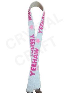 Baylor étoile Design perlé sac à main sangle personnalisé or blanc perles sac sangles personnalisé perlé sangle pour sacs - Product Image 6