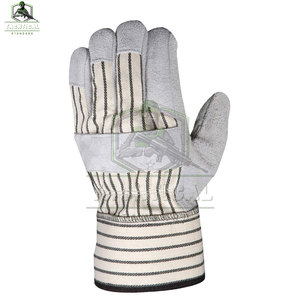 Gants de protection en cuir confortables avec manchette de sécurité, sans silicone, respirants, flexibles, haute qualité, grandes tailles, vente chaude - Product Image 5