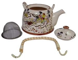 Elegante Tetera de Cerámica para el Hogar y Cafeterías, Tetera Decorativa de Cerámica para Ocasiones Especiales, Cocinas de Inspiración Vintage - Product Image 2