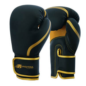 Gants de boxe en cuir PU de haute qualité de 8oz du fabricant professionnel Logo sur mesure pour une utilisation sportive - Product Image 2