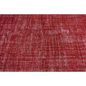 Alfombra turca Vintage moderna 5,1X8,3 pies Lana roja Kilim Patchwork Patrón Área grande Rectángulo Pasillo Diseño 10mm 9x12 Látex - Product Image 5