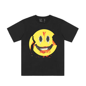 Camisetas de Cuello Redondo Extra Grandes para Hombre, 100% Algodón, Personalizadas al por Mayor, con Impresión de Logotipo Personalizado, Patrón de Letras, Ecológicas - Product Image 5