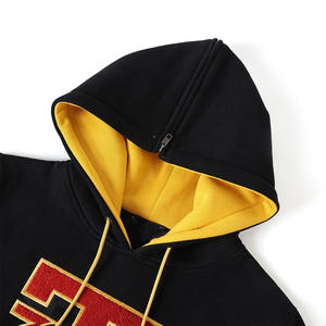 เสื้อฮู้ดกันหนาวขนแกะหนาพิมพ์ลาย Tuskegee Black PREP 1881 streetwear hoodie | ฤดูใบไม้ร่วง/ฤดูหนาว - Product Image 6