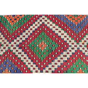 Tapis vintage 2,5x6,2 pieds, tapis turc d'appoint, tapis en laine rouge style sud-ouest - Product Image 5