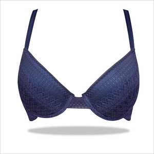 Soutien-gorge rembourré importé de Turquie bleu - Product Image 3