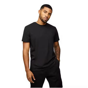 Camiseta Deportiva de Primera Calidad para Hombre, Cuello Redondo, Secado Rápido, Ajustada, Informal, Lisa, para Entrenamiento - Product Image 1