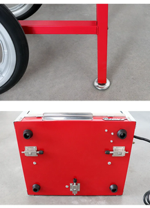 Machine <span class=keywords><strong>à</strong></span> <span class=keywords><strong>pop</strong></span>-<span class=keywords><strong>corn</strong></span> électrique Red Black Snack Maker Machine <span class=keywords><strong>à</strong></span> <span class=keywords><strong>pop</strong></span>-<span class=keywords><strong>corn</strong></span> commerciale avec chariot - Product Image 5