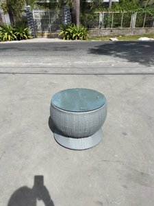 Conjunto de Muebles de Jardín PRCF-128 de Mimbre Sintético para Cafetería o Terraza - Product Image 3