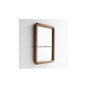 Marco de espejo de madera duradero y decorativo con acabado antiguo de primera calidad hecho para durar por generaciones - Product Image 1