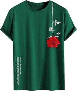 Camiseta de Manga Corta con Estampado Hipster Hip Hop para Hombre, Hecha de Poliéster/Algodón - Product Image 3