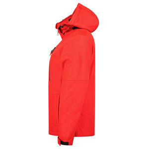 Vêtements d'hiver classiques femmes coupe-vent Softshell veste à glissière en gros respirant lourd vêtements d'extérieur coupe moderne veste - Product Image 4