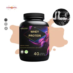 Bubuk Protein Whey lezat dan Premium Pilihan sempurna untuk membentuk otot dan pemulihan pasca olahraga