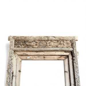 Luxury Vintage Wooden <b>Mirror</b> <b>Frame</b> for Home Decor for Bathroom and Living Room Wedding Suitable - Product Image 2