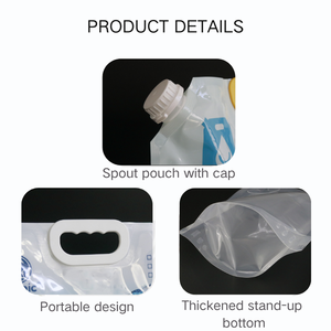 Body Wash Refill Pouch 500ml-2L Gravure Printing Recyclable Food Grade Material for Liquid Soap Shampoo <b>Conditioner</b> - Product Image 6
