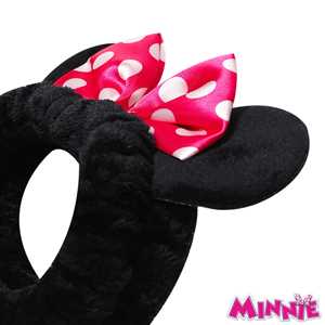 Diadema con Orejas de Mickey y Minnie Mouse de Disney, con Lazo, Tela de Felpa Suave y Elástica, Ajustable, Ligera, Accesorio para Niños - Product Image 5