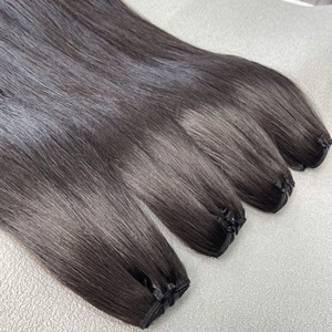 Paquetes de extensiones de cabello humano alineados con cutícula, precio directo de fábrica, Envío Mundial de cabello vietnamita crudo, en stock - Product Image 4