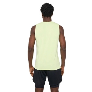 Tank Top Plus Size Athletic Fitness Training <b>Running</b> Sleeveless Seamless Gym Clothing 120 Gsm Stretchy Knitted <b>Singlet</b> Top - Product Image 2