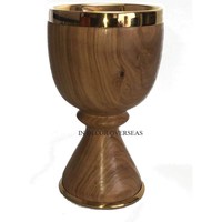 Look accrocheur Fleurs Designer Premium Qualité Métal Fabriqué Plaqué Or Verre À Vin Rouge Gobelet Hôtel & Restaurant Barware