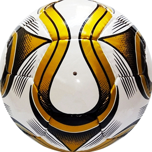Ballon de football pakistanais laminé bicolore Oem Service Soccer Training Pakistanais Ballon de football Taille 5 PU Leather Soccer Ball - Product Image 4