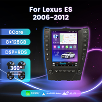MEKEDE TS Android Car Radio Audio System Player WIFI 4G Soporte DVR DSP TMPS para Lexus ES 2006-2012