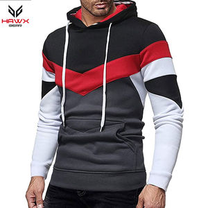 เสื้อฮู้ดมีซิปสำหรับผู้ชายผ้าฝ้ายโพลีเอสเตอร์บุขนแกะมีฮู้ดฤดูหนาวขายดีดีไซน์แบบลายพื้น - Product Image 3