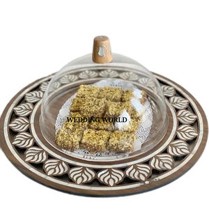 Restaurante Ware Fancy Designer Chocolate Platter Hecho a mano Venta caliente Wedding Ware Venta al por mayor Lujo Nueva bandeja de chocolate - Product Image 3