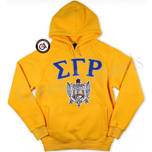 Sigma Gamma Rho Soror Bordado Mujer Sudadera con capucha polar | SGRH Sorority Sublimated Ladies Custom Made Jogging Shirt - Product Image 1