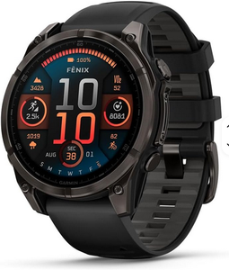 นาฬิกาสมาร์ทวอทช์ Garmin Fenix 8 รุ่น 51 มม. Solar Sapphire Premium Multisport GPS ที่ดีที่สุด - Product Image 1