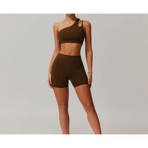 ชุดโยคะผู้หญิงเอวสูงเปิดหลัง แบบสั่งทำ แขนกุด น้ำหนักเบา ดีไซน์ใหม่ พิมพ์ลายกลับด้านได้ ผ้าตาข่ายระบายอากาศ ไซส์พลัส XS - Product Image 6