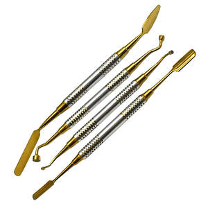 Raspador de hueso Dental eléctrico de acero de alta calidad hoja recta curva para injerto óseo - Product Image 1