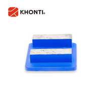 Disque abrasif diamanté carré Redi-Lock 2 bar, segment pour meuleuse d'angle, OEM personnalisable, meulage d'époxy, terrazzo, sols en béton