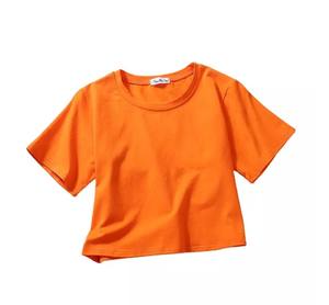 Camiseta de diseño personalizado para mujer, venta al por mayor, gran oferta, cuello redondo, Media manga, logotipo frontal transpirable fácil para invierno - Product Image 4