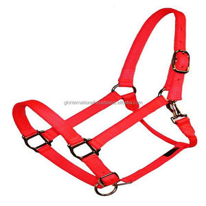 Caballo de nailon con cuello halter en tres colores variados, costura doble, hardware y accesorios gruesos y fuertes - Product Image 6