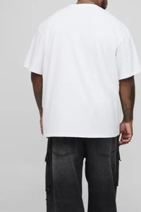 T-shirt pour homme en tricot à imprimé numérique de style classique, anti-froissement, respirant, écologique, vente chaude, coupe classique - Product Image 6