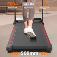Tapis roulant électrique pliable pour la maison, ultra silencieux, équipement de fitness, fabricants de tapis de course plats