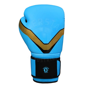 Guantes de boxeo OEM Color personalizado, tamaño y logotipo para pedidos a granel Guantes de boxeo ganadores de cuero profesional - Product Image 3