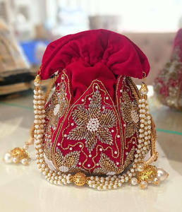 กระเป๋าถืองานแต่งงานแบบดั้งเดิมสำหรับผู้หญิง งานปักมือลายลายนูนหลากสีสัน งานซาร์โดซี ดีไซน์สวยงาม รุ่นใหม่ล่าสุด - Product Image 2