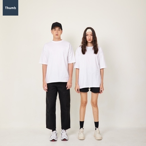 Men's Clothes Blank Oversized T-shirt 100% Cotton Streetwear Hip Hop Custom <b>Logo</b> Solid Eco-Friendly Breathable Silk Screen 220g - Product Image 3