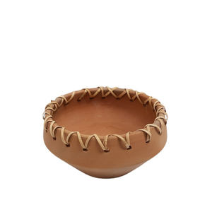 Cuenco redondo para servicio hecho a mano, tazón de pedicura de Color Natural para cocina y decoración de boda, personalizado a granel - Product Image 3