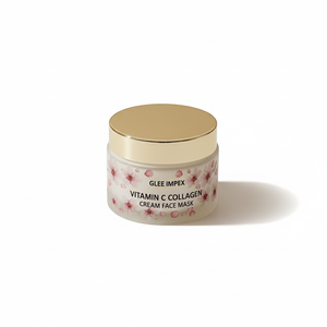 Crema de Colágeno con Vitamina C Glee Impex |   Crema Hidratante Reafirmante y Antienvejecimiento para Piel Seca y Rostro, Marca Blanca OEM/ODM - Product Image 2