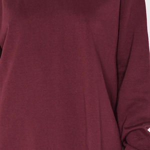 Wholesale <b>Women</b> <b>Fleece</b> Sweatshirt Long Sleeve Oversized Pullover Cotton Blend Crew Neck Casual Warm Winter Streetwear <b>Top</b> - Product Image 2