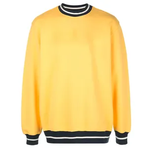 Obral barang baru pemasok terbaik kaus oblong pria Kualitas Bagus warna kuning memakai Sweatshirt oleh kavaleri perusahaan SKT