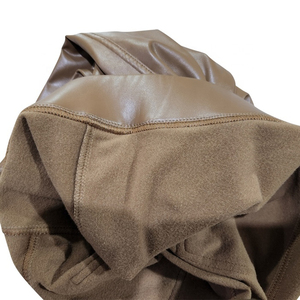 Women Thick Thin Fleece <b>Lined</b> Butt Lifting PU Faux Black Leggings Stretch <b>Tights</b> High Waist Leather Pants With Pockets - Product Image 6